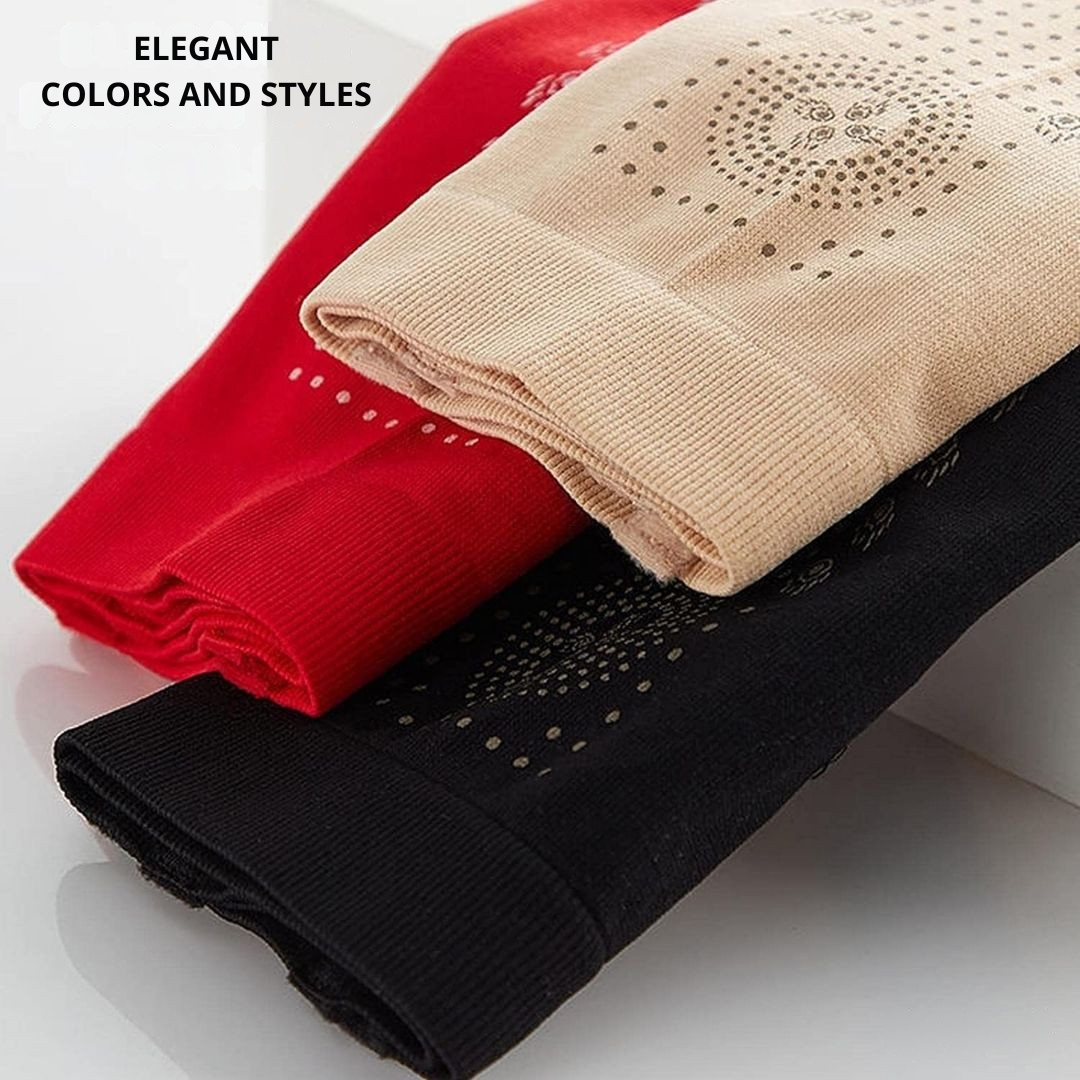 Termisk slankende maveformende bodystocking til hurtig flad mave