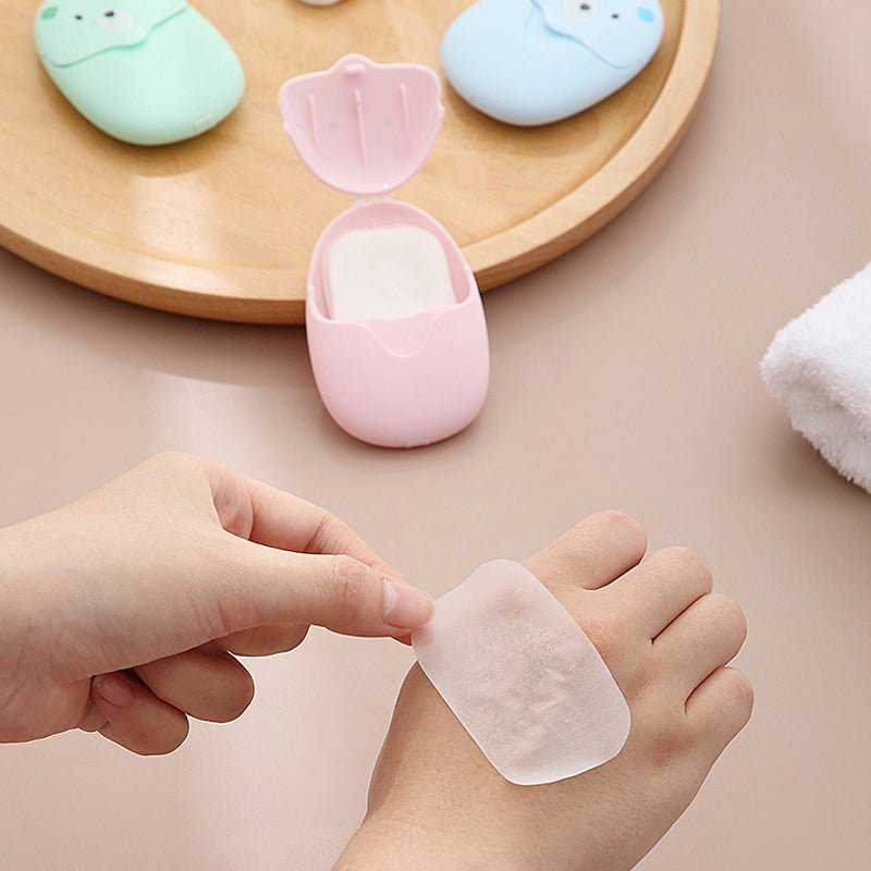 Hojas de jabón – Manos limpias en todas partes, sin líquido