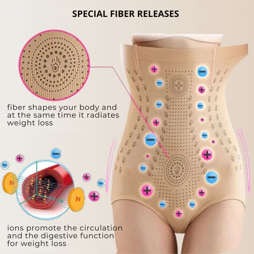 Termisk slankende maveformende bodystocking til hurtig flad mave