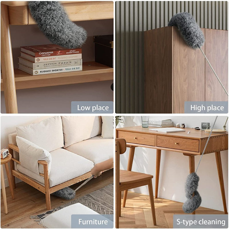 Rengør højt og langt, mere støv uden for rækkevidde