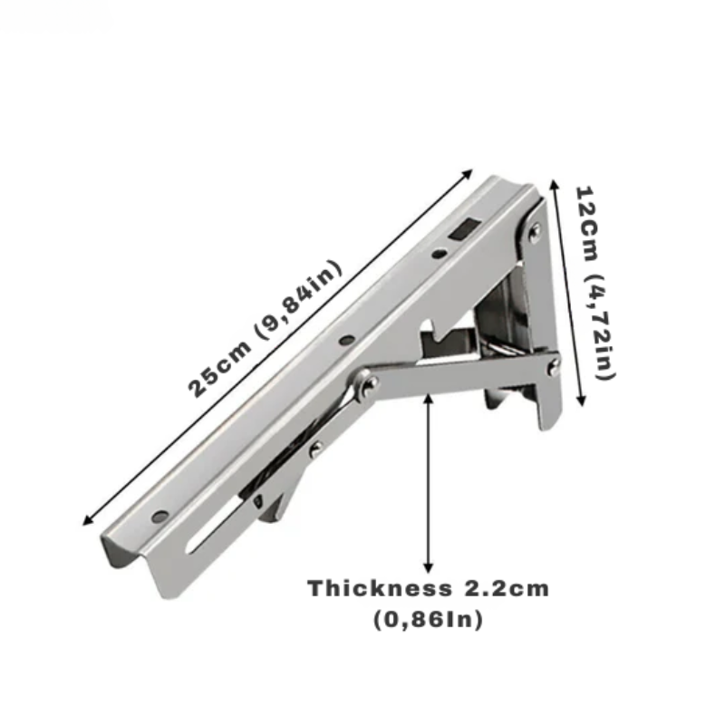 תמיכה מתקפלת חזקה כדי לייעל את החלל (X2)