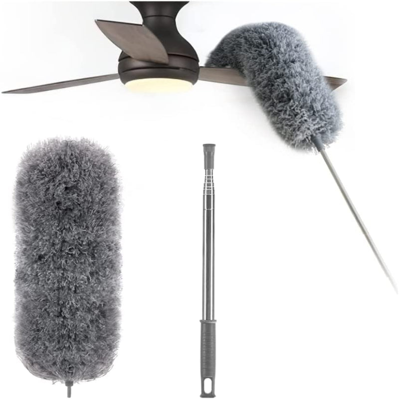 Rengør højt og langt, mere støv uden for rækkevidde