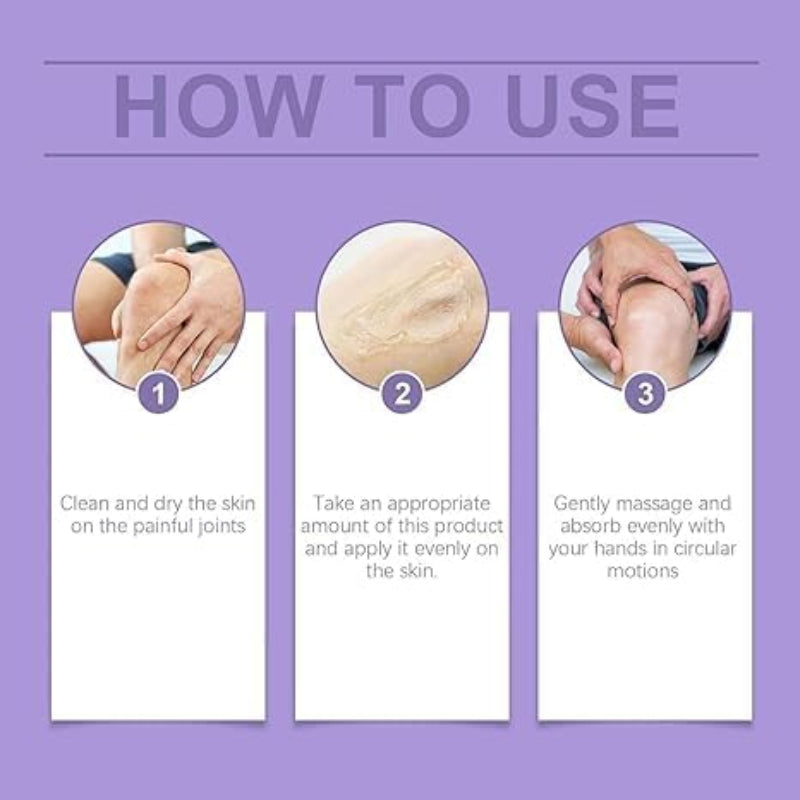 Naturlig lugnande gel för att lindra smärta och spänningar