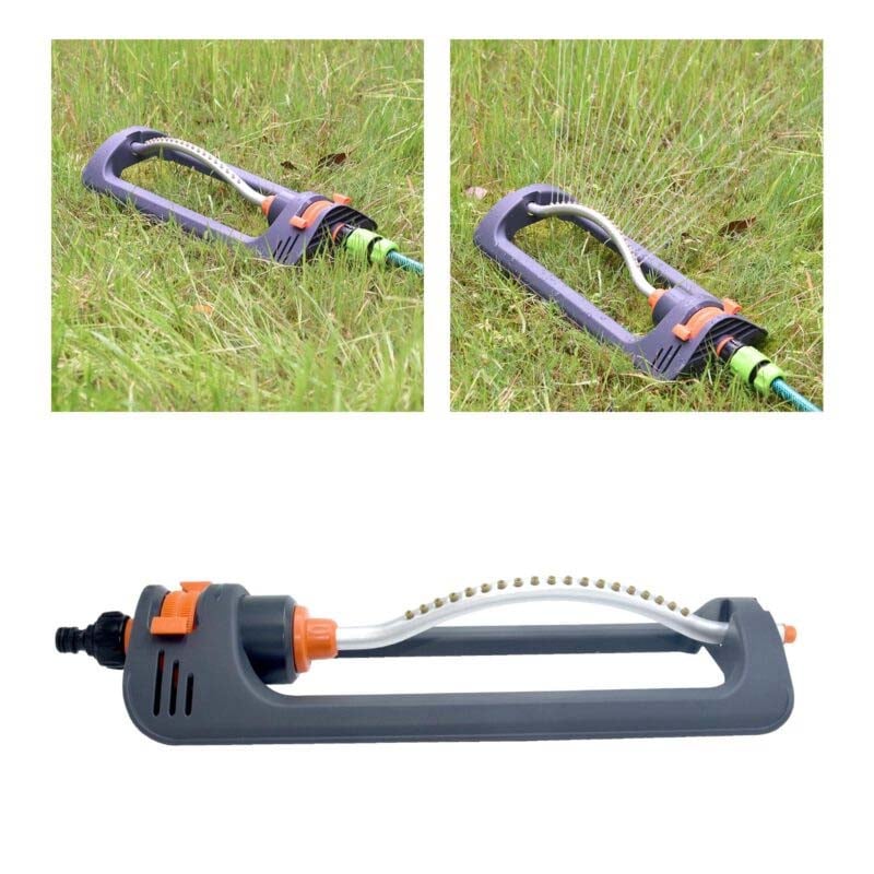 Oscillierender Sprinkler mit einstellbarem Strahl