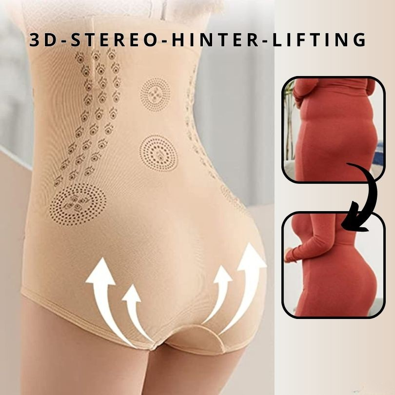 Termisk slankende maveformende bodystocking til hurtig flad mave