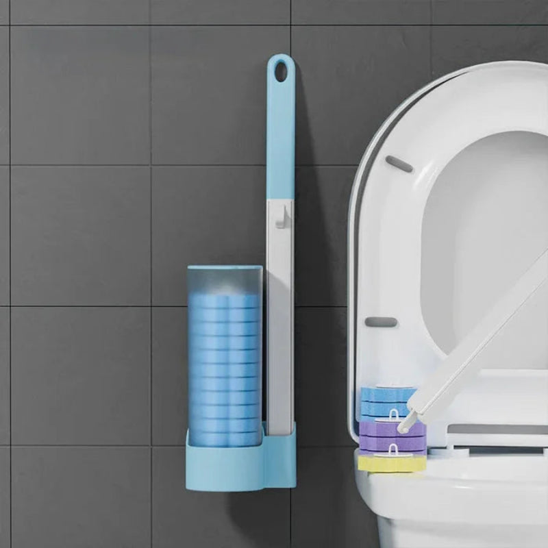 Reinigen Sie Ihre Toiletten kontaktlos mit Einwegköpfen