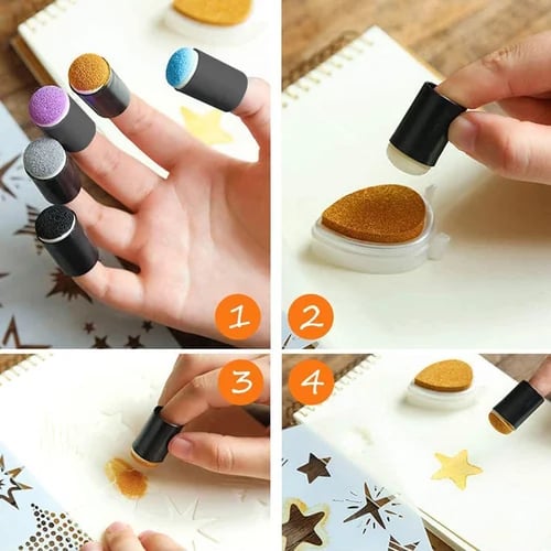 Kit peinture doigts – Créativité enfantine sans salissures