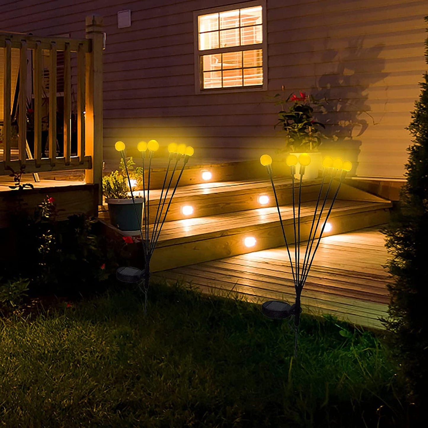Lampes de jardin à lucioles