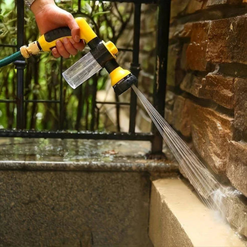 Pistola de agua de alta presión para limpieza y riego