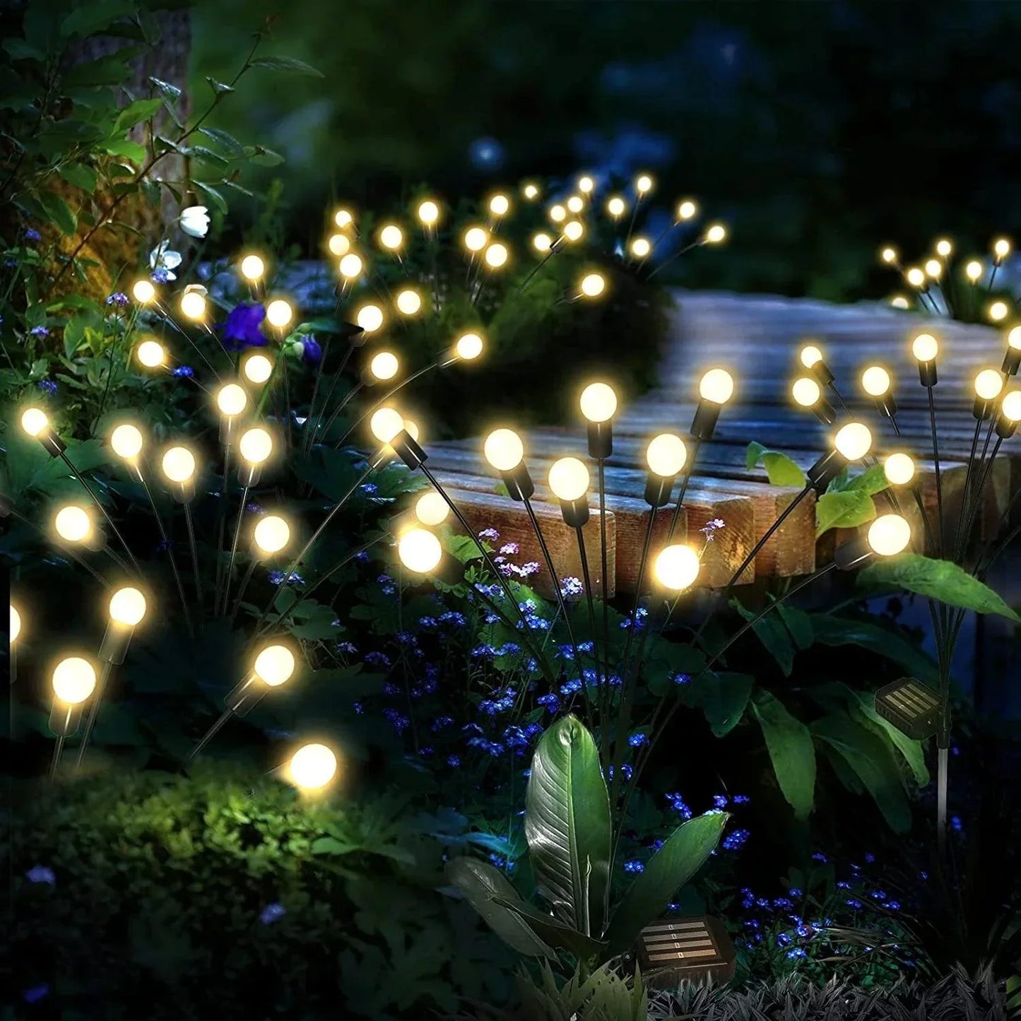 Lampes de jardin à lucioles