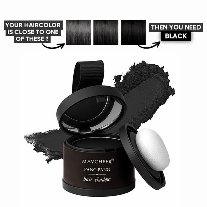Instantly mask your roots and gray hair for a flawless color