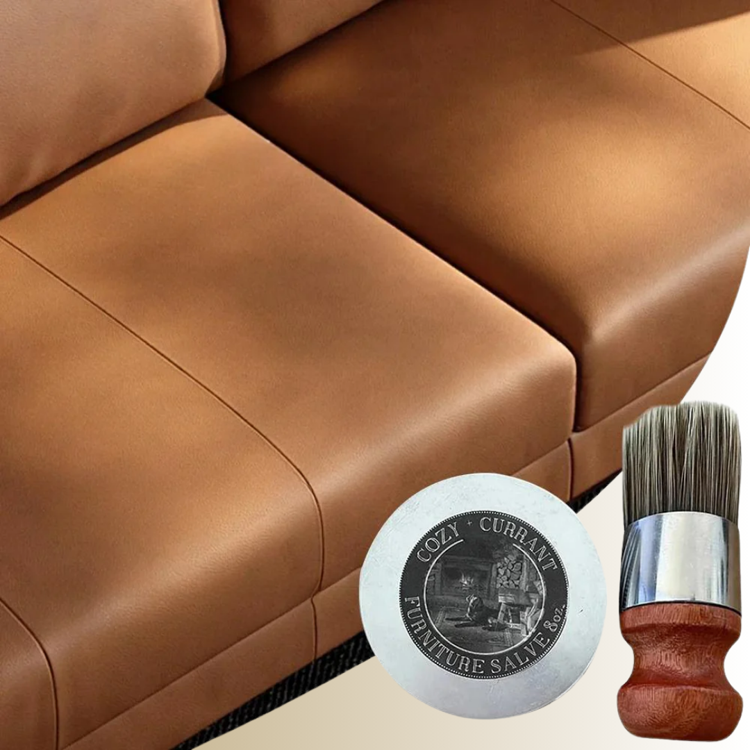 Natural Balm Revives & Protects Leather 65ml