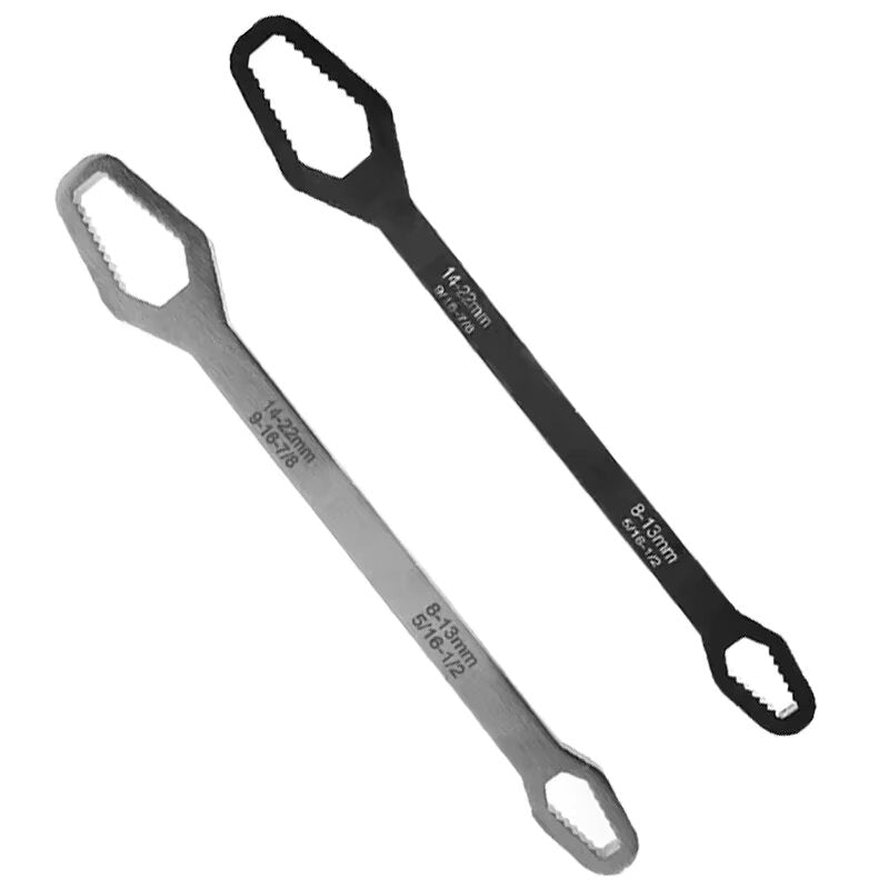 Robust multifunction key for various screws and nuts
