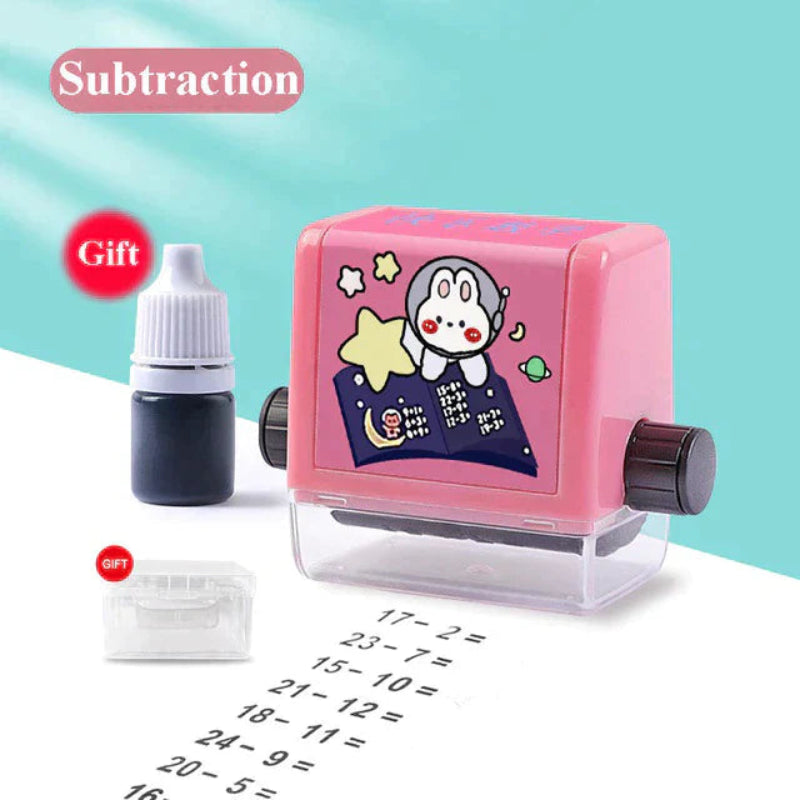 Tampon educativo para aprender matemáticas fácilmente