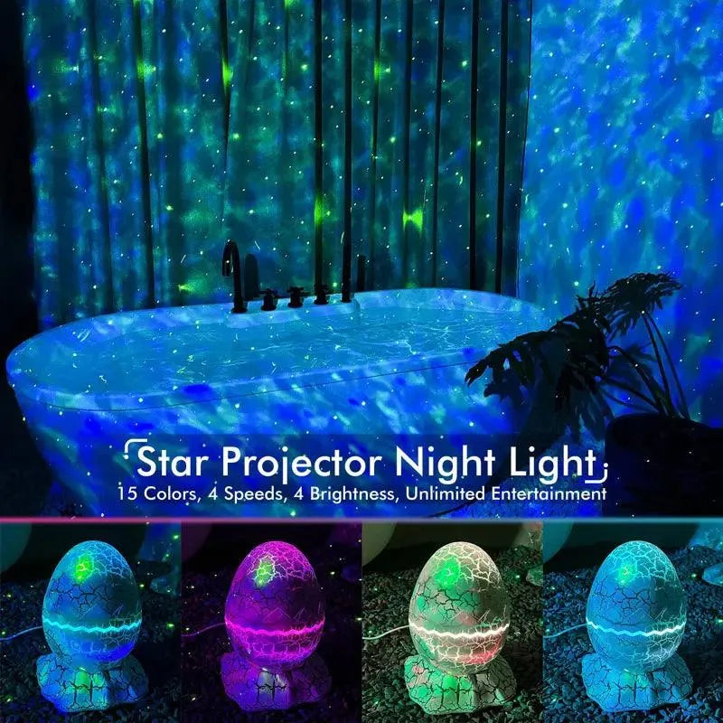 projector גלקסיה עם מוזיקה ושלט רחוק