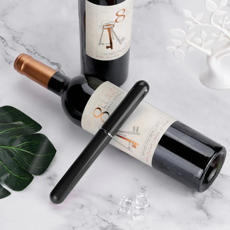 Air pump bottle opener: easy and quick uncorking