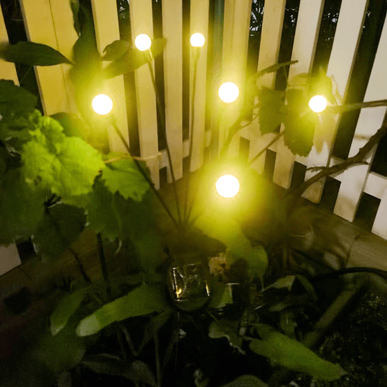Lampes de jardin à lucioles