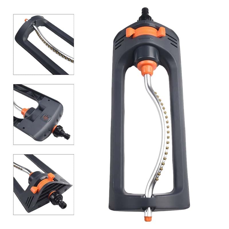 Oscillierender Sprinkler mit einstellbarem Strahl