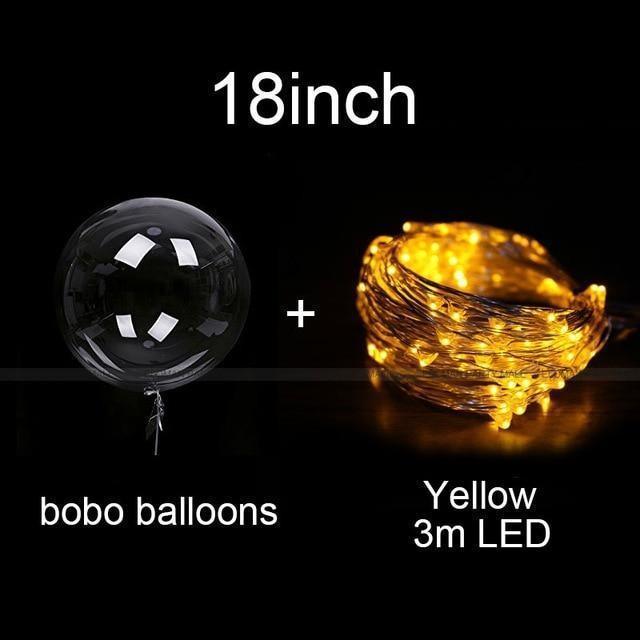 パーティーを明るくするための再利用可能なLEDバルーン(X10)