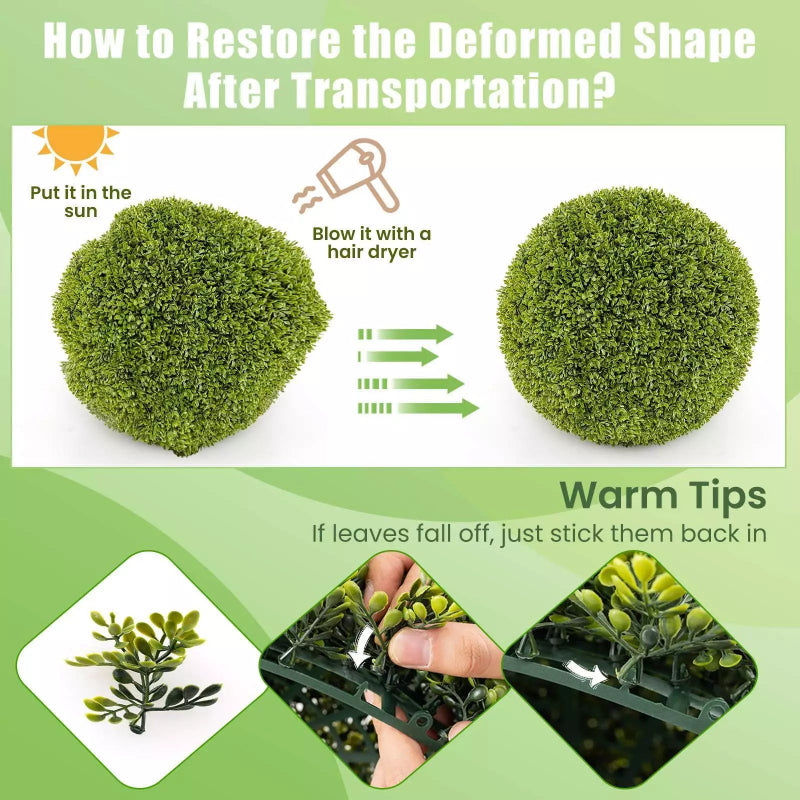 Přirozená elegance bez údržby pro vaše prostory (x2)