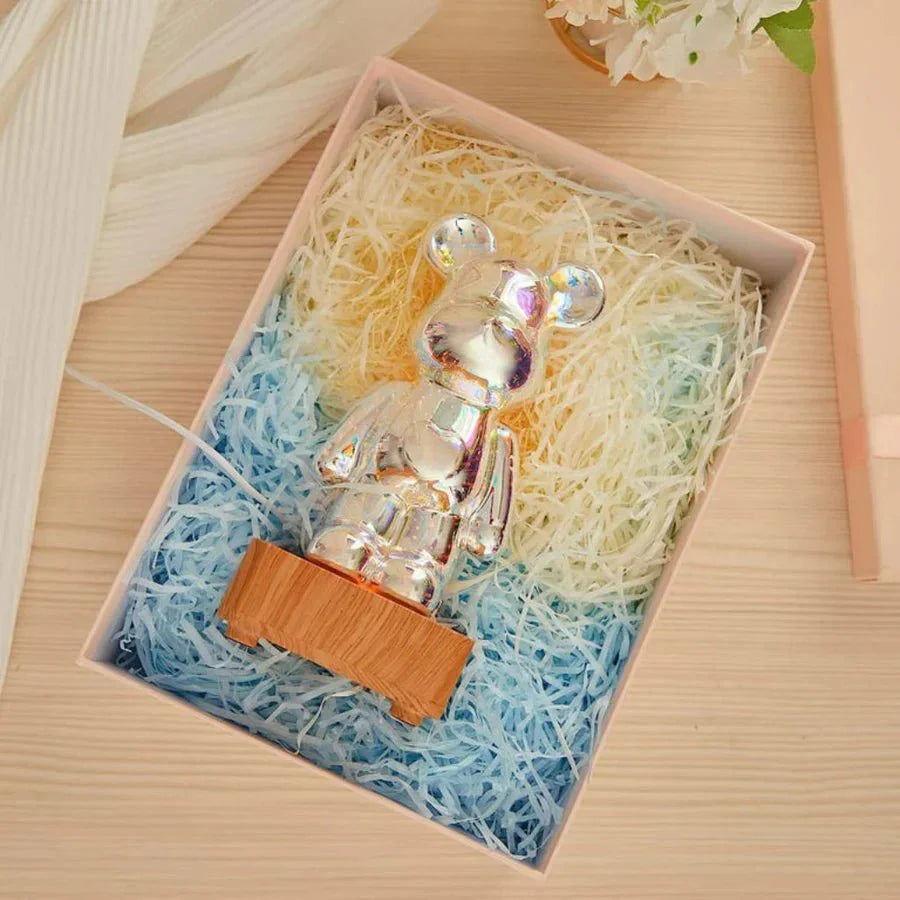 Decoratieve 3D beer lamp met feeërieke verlichting