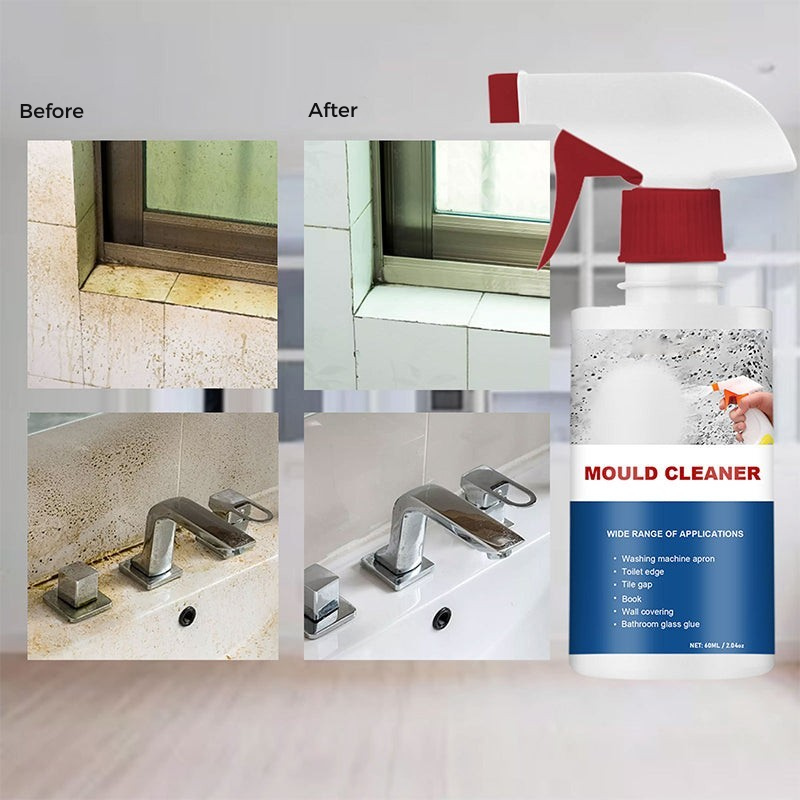 Mousse detergente anti-muffa per una casa sana 