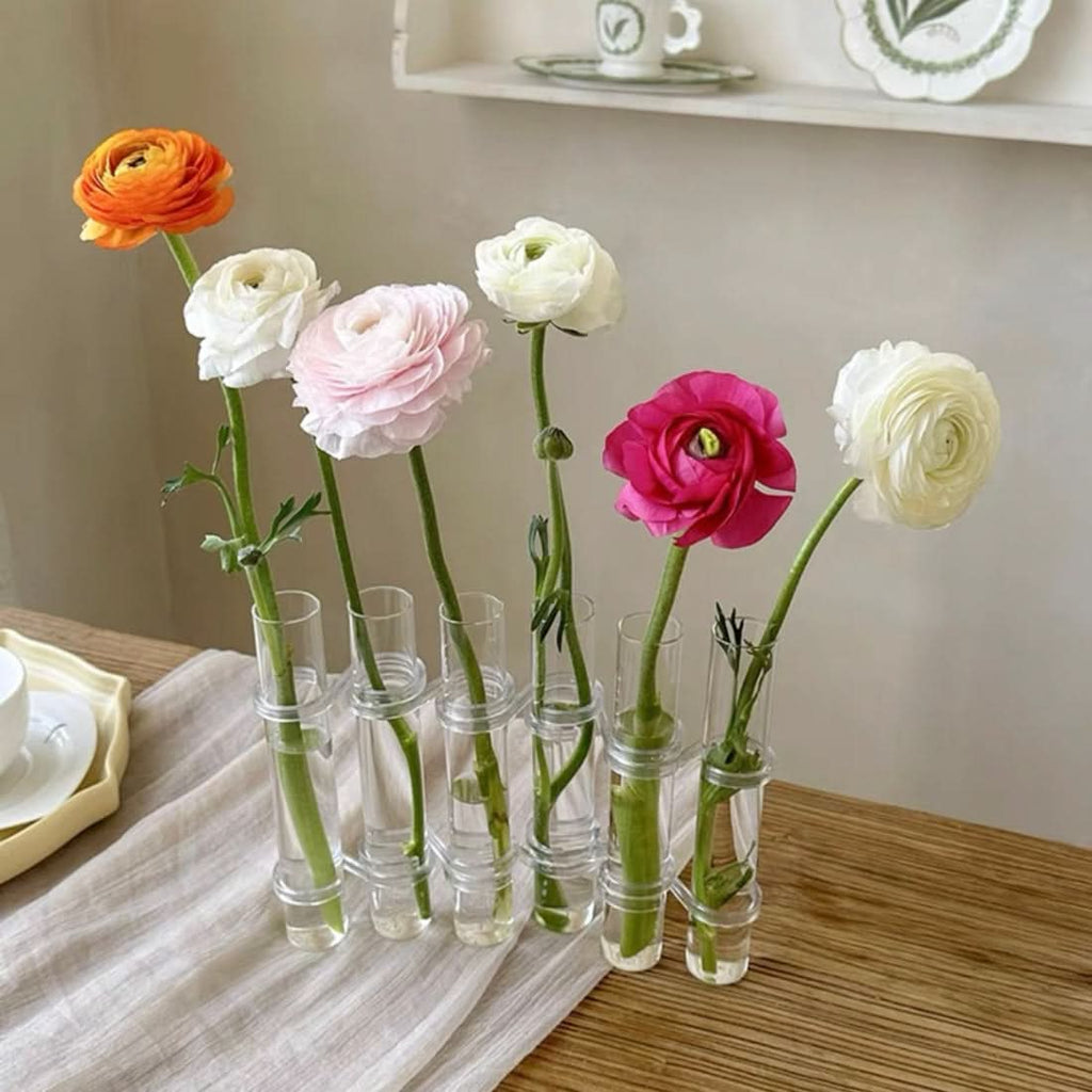 Elegant modular vase for creative floral arrangements 