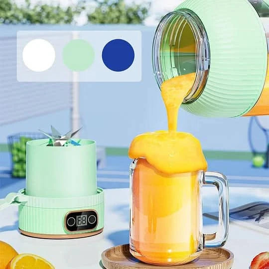Bærbar blender for fersk juice når som helst 