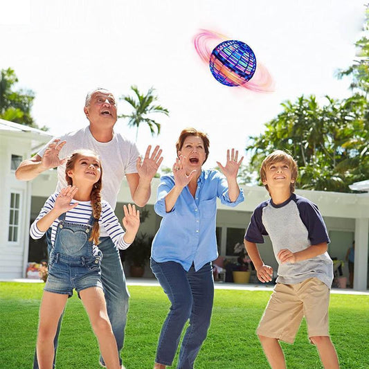 Balle volante lumineuse pour jeux fun et interactifs