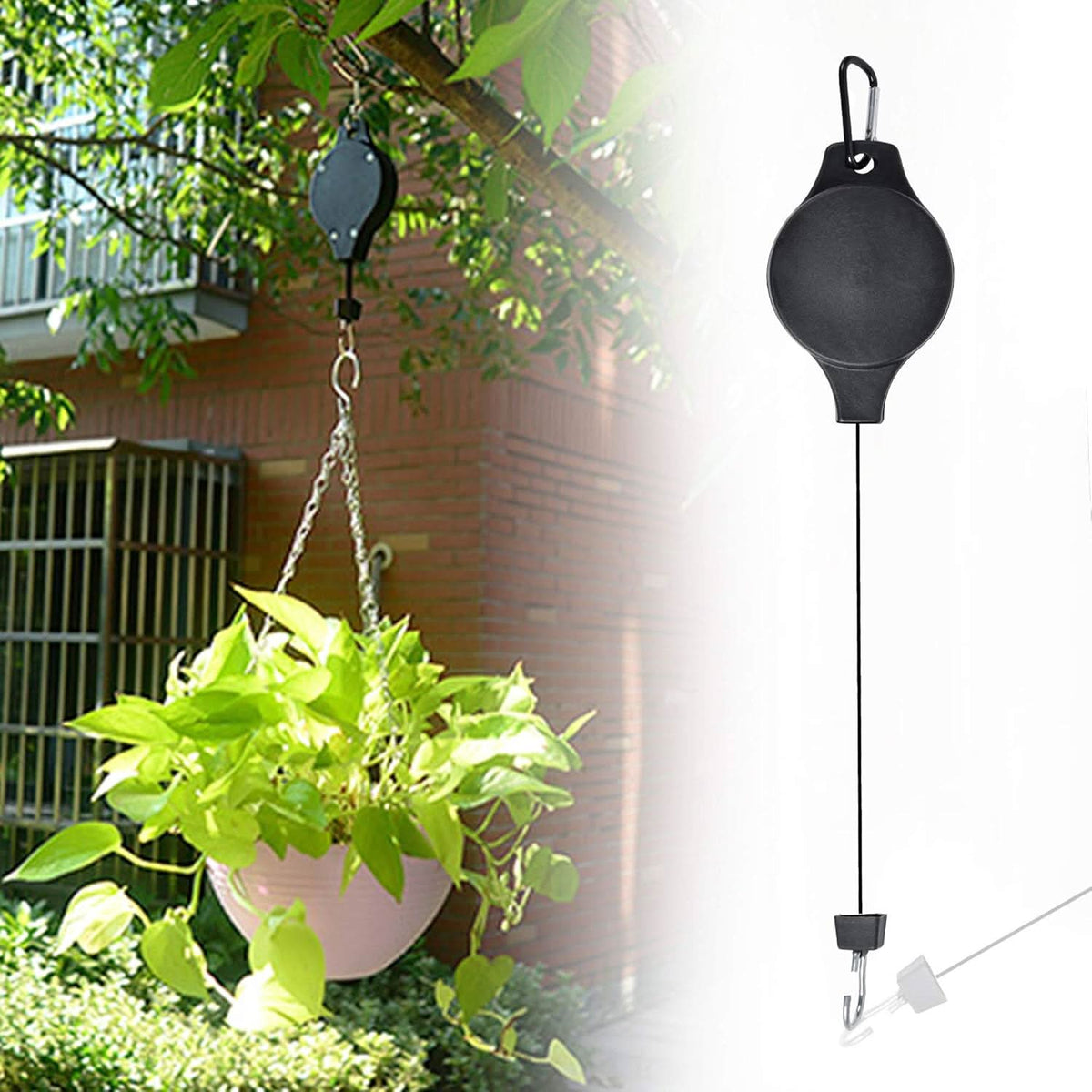 Toegang tot uw hangplanten (x4) 