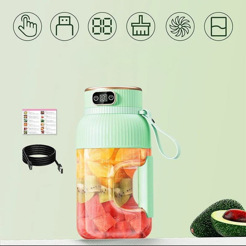 Bærbar blender for fersk juice når som helst 