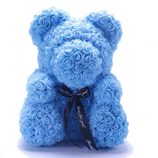 En blomsterbamse til evige følelser