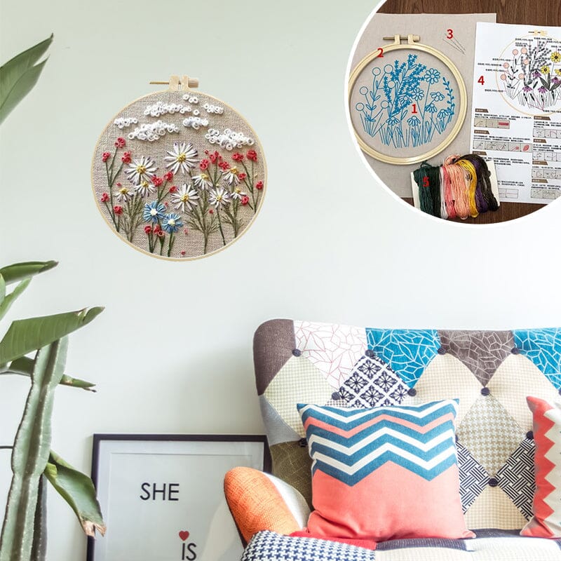Broderi kit för kreativa hobbyer 