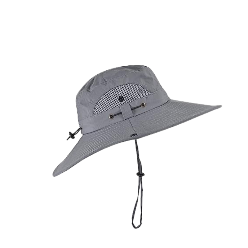 Chapeau avec ventilateur solaire intégré