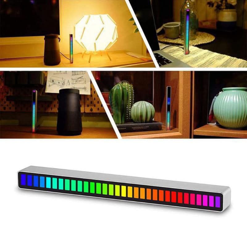 Barra de luz LED - RGB reactiva al sonido 
