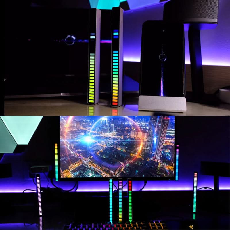 Barra de luz LED - RGB reactiva al sonido 