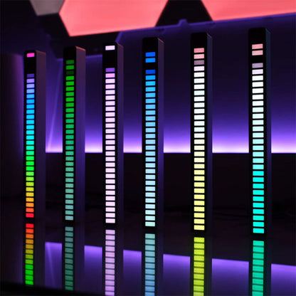 בר ברים LED - RGB מגיב לרעש 