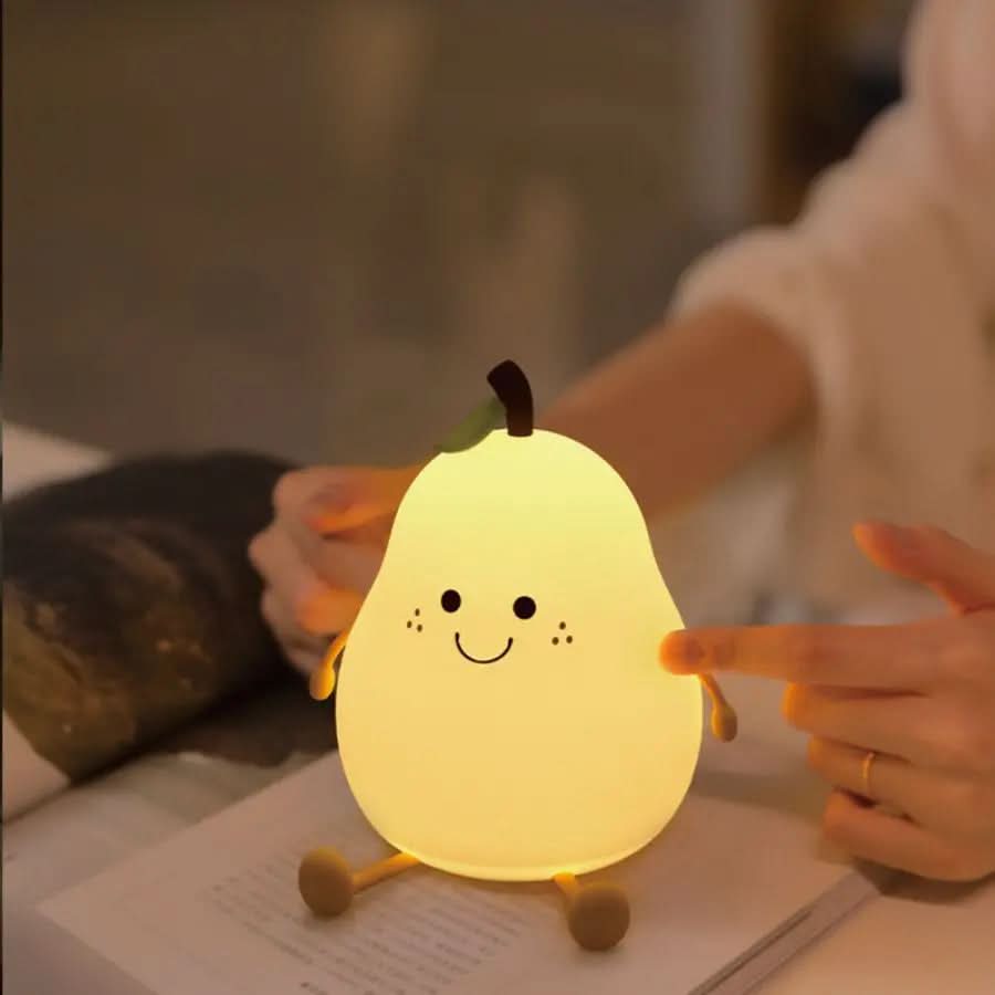 Wiederaufladbare Silikon-Nachtlampe für Kinder 