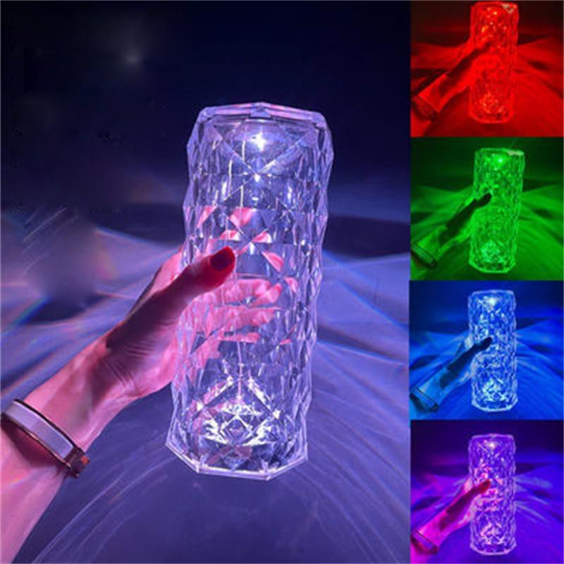 CrystalMax™ - Lámpara de mesa LED con efecto de cristal 