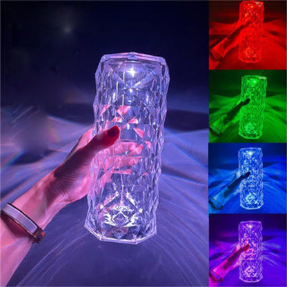CrystalMax™ - Lámpara de mesa LED con efecto de cristal 