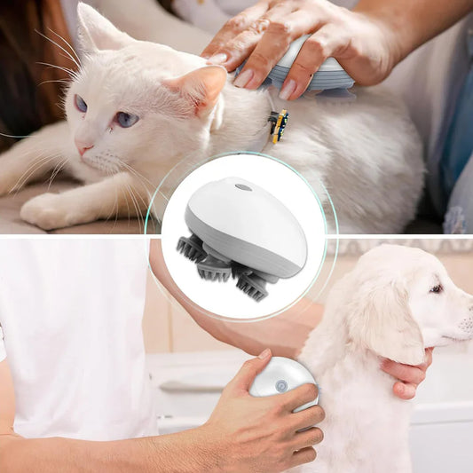Masaj electric pentru animale, relaxare asigurată 