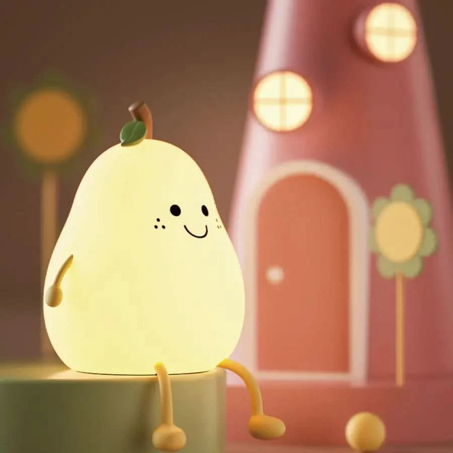 Wiederaufladbare Silikon-Nachtlampe für Kinder 