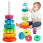 Jeu d’empilage pour bébé – Éveil et apprentissage