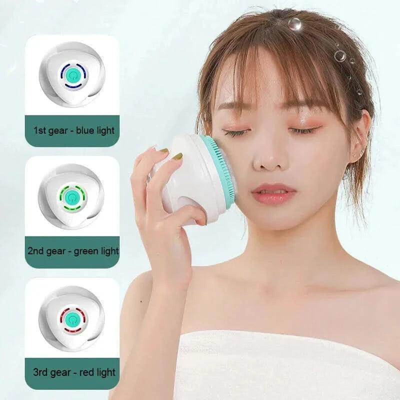 Effortless complete cleansing massage in the shower 