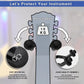 Wall-mounted LED support for guitar – Illuminate your instrument 