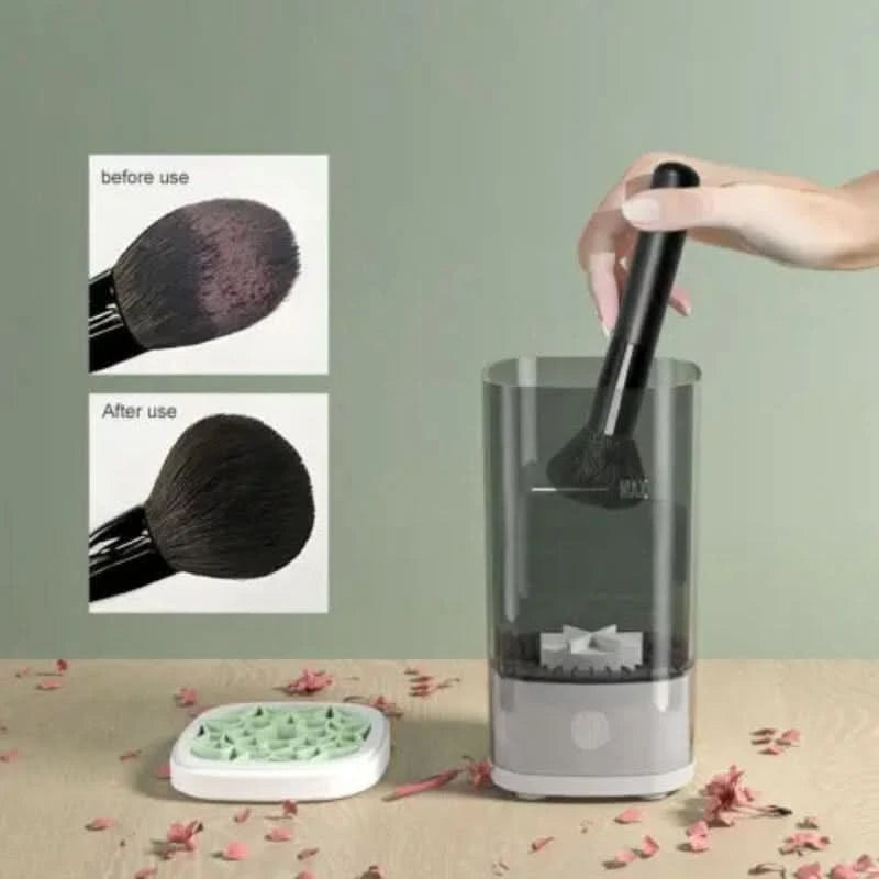 Pulitore elettrico per pennelli, rapido ed efficace 