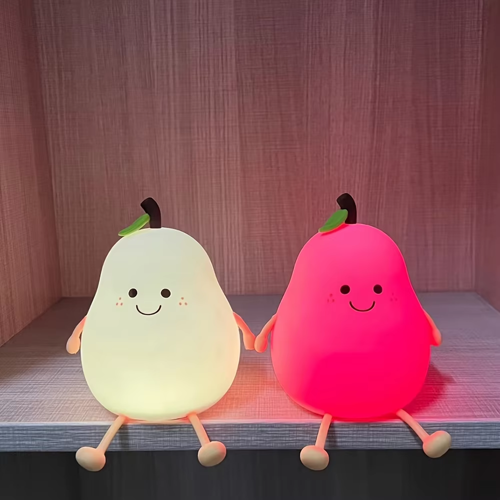 Wiederaufladbare Silikon-Nachtlampe für Kinder 