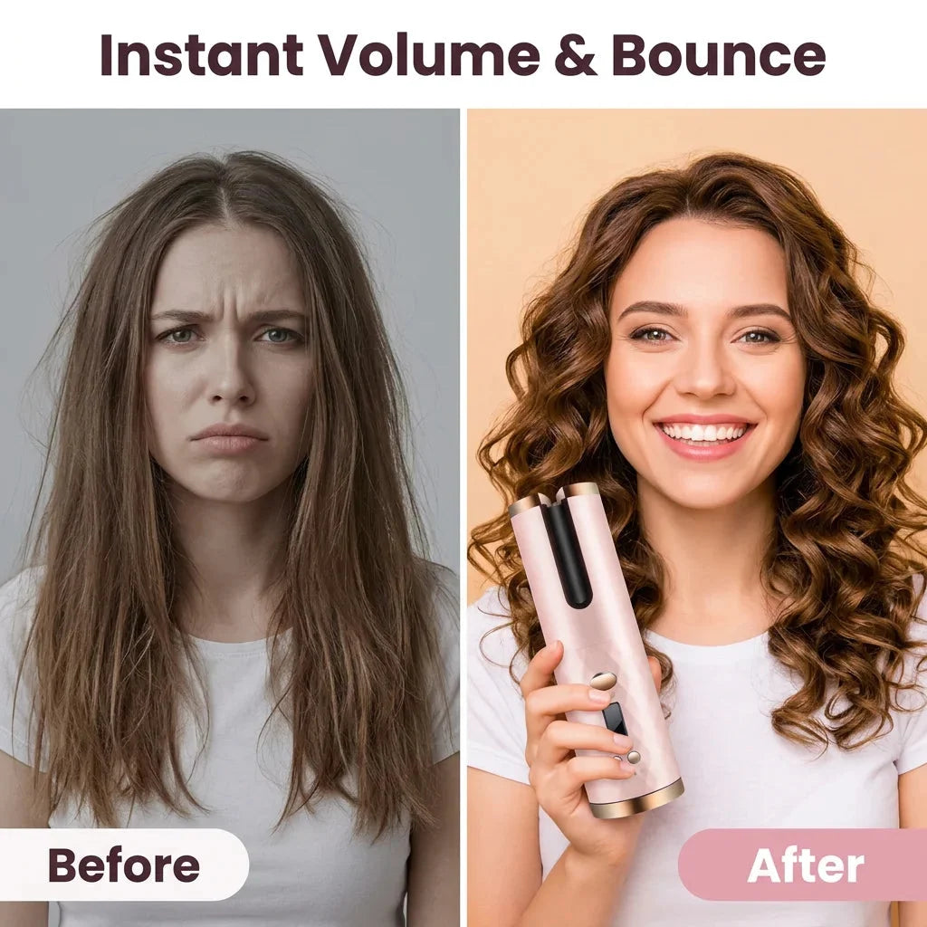 Portable Cordless Curling Iron — photo 3