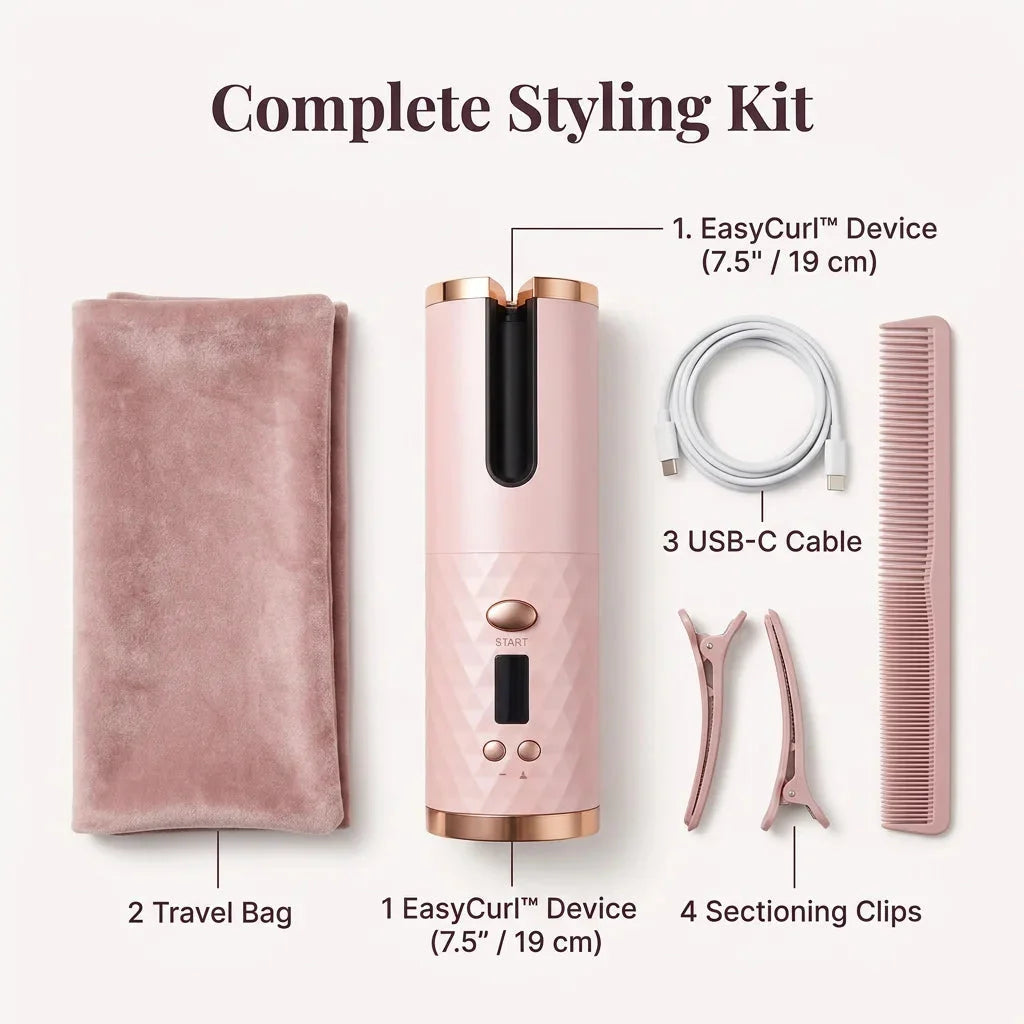 Portable Cordless Curling Iron — photo 4