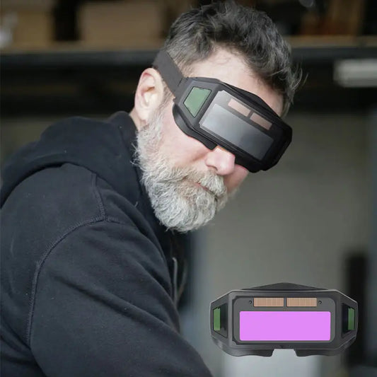 Lunettes de soudure auto-obscurcissantes solaires